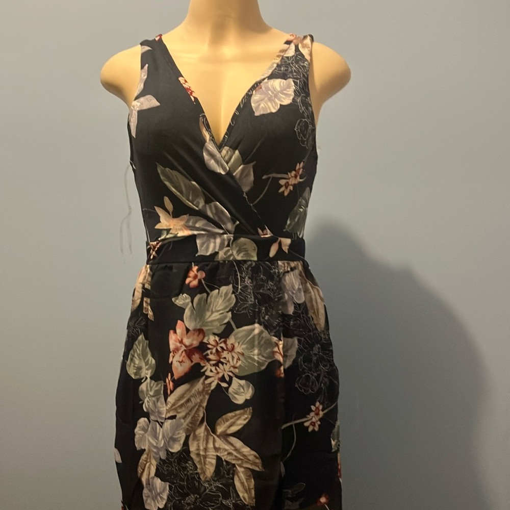 floral maxi dress